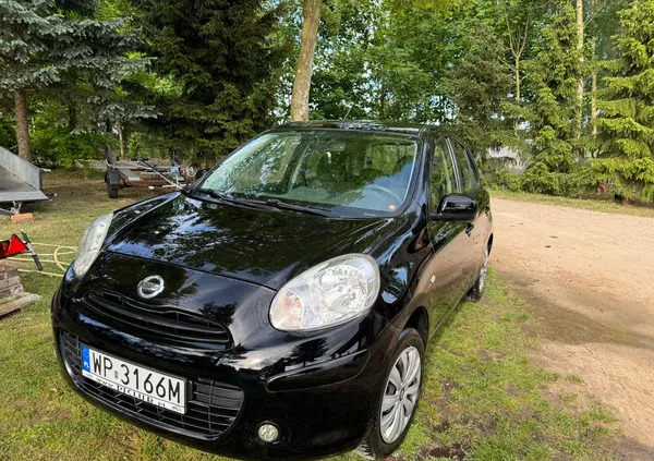 mazowieckie Nissan Micra cena 18450 przebieg: 118604, rok produkcji 2010 z Płock